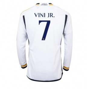Real Madrid Vinicius Junior #7 Replika Hjemmebanetrøje 2023-24 Langærmet